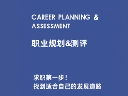 求职第一步：职业规划&测评